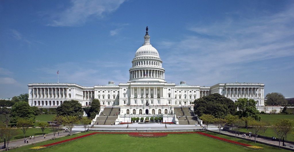 The United States Capitol Building, home of the legislative branch